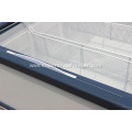 Sliding glass door supermarket fridge freezer